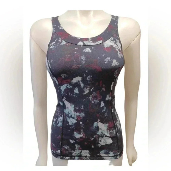 Lululemon Static Blossom Power Y Enhearten Tank  Size 4 - Picture 3 of 10